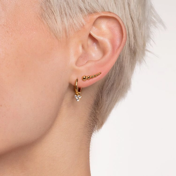 Öronklättrare Kulor Guld - Thomas Sabo örhängen - Snabb frakt & paketinslagning - Nordicspectra.se