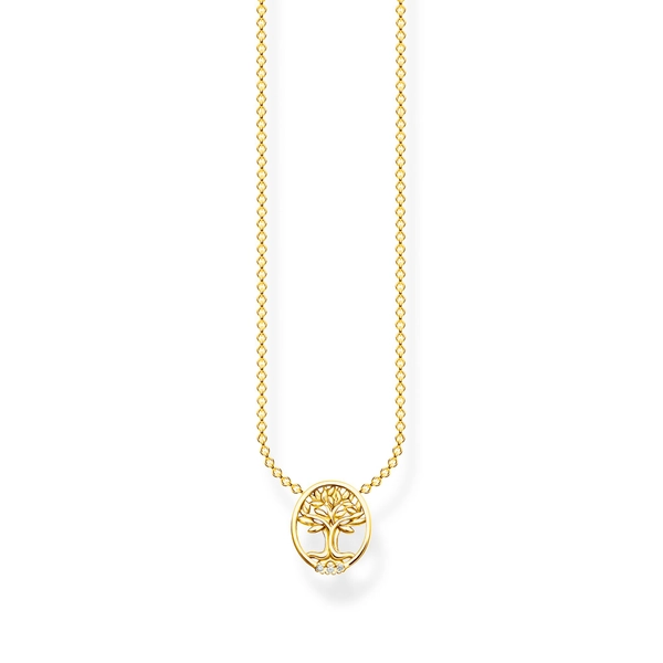 Presentset Tree of Love med Vita Stenar Guld - Thomas Sabo berlock - Snabb frakt & paketinslagning - Nordicspectra.se