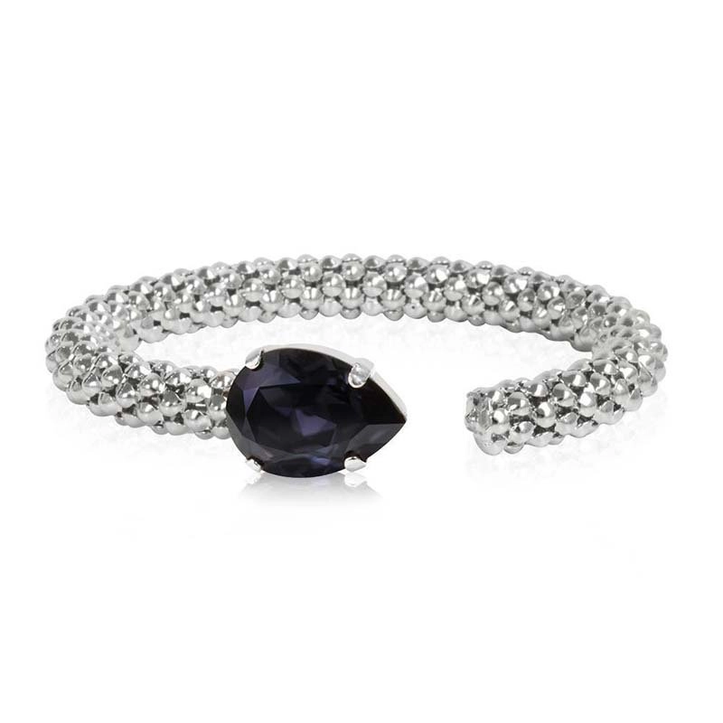 Caroline Svedbom - Classic Rope Bracelet Rhodium Graphite