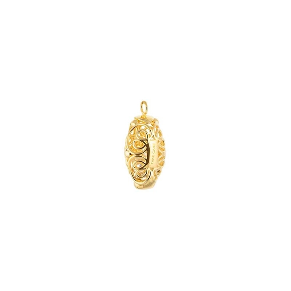 Letters Take Care Pendant Gold -CU Jewellery - Snabb frakt & paketinslagning - Nordicspectra.se