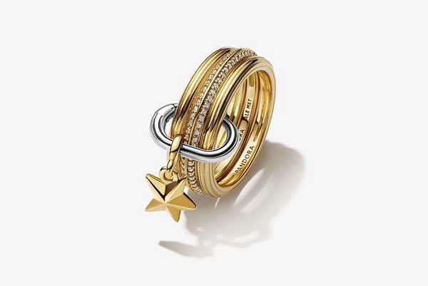Pandora ME Blauer Pavé-Ring von PANDORA, Schneller Versand - Nordicspectra.de