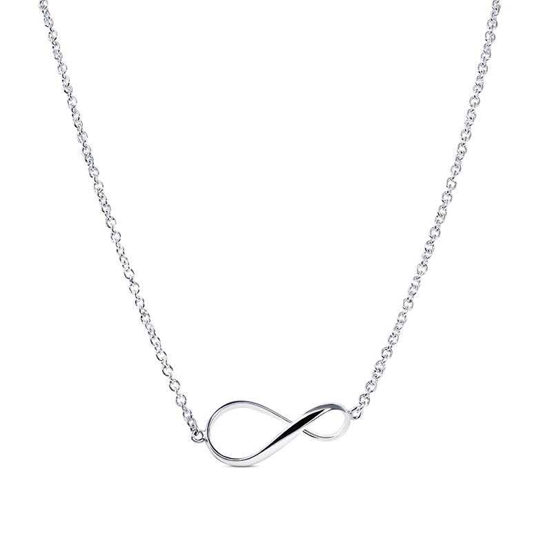 Nordic Spectra - Eternal Flow Collier Vitguld