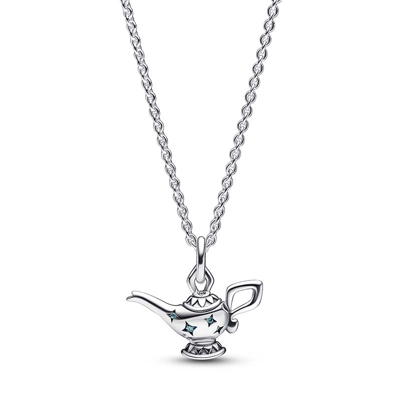 PANDORA - Disney Aladdin Magic Lamp Pendant Collier Necklace
