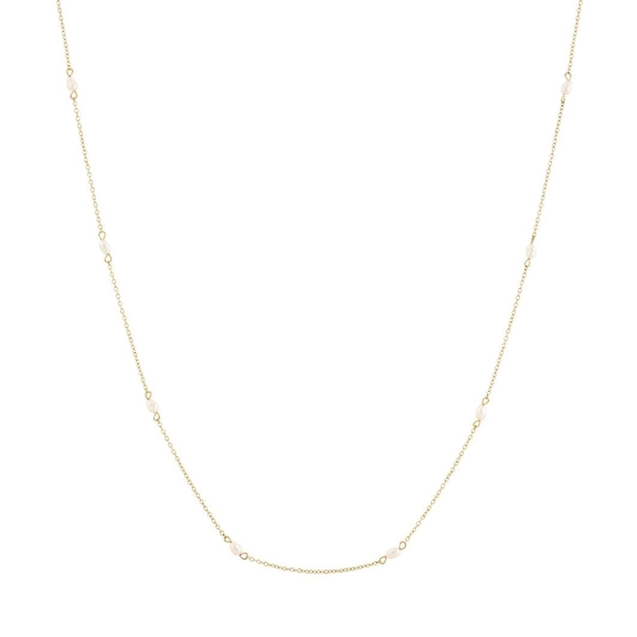 Perla Mini Necklace Multi White Gold - Edblad - Snabb frakt & paketinslagning - Nordicspectra.se