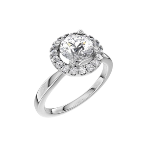 North 029 Lab Grown Diamond White Gold - Wedding & engagement rings - Schalins - Scandinavian design - Nordic Spectra