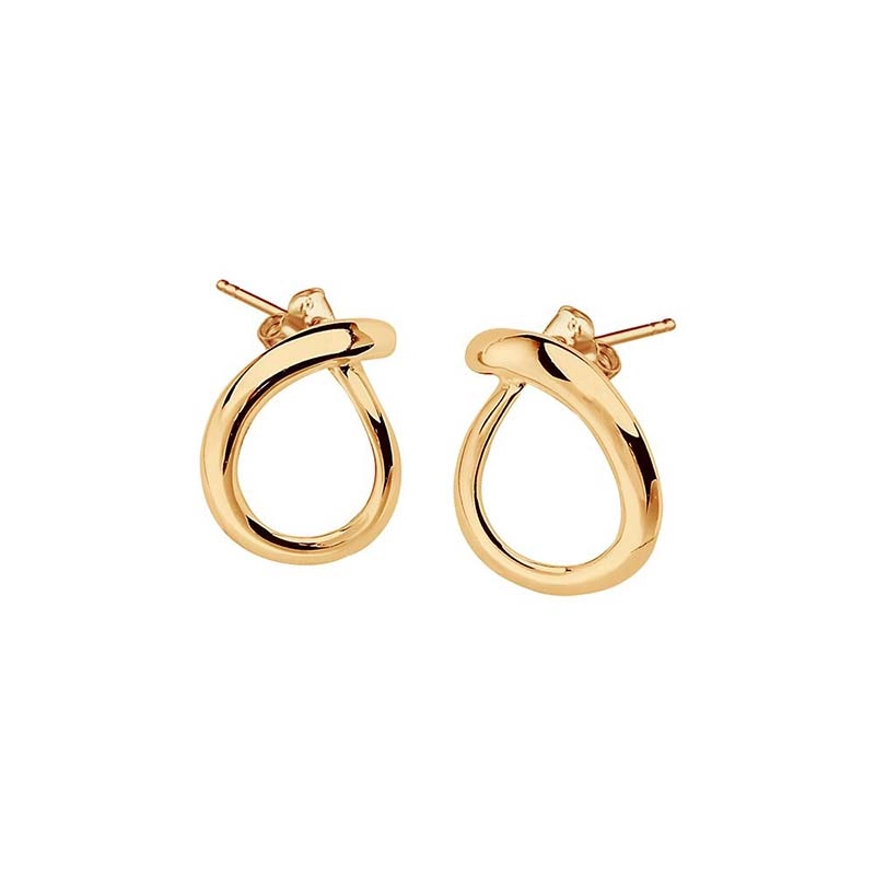Drakenberg Sj&ouml;lin - Ocean Small Studs Gold