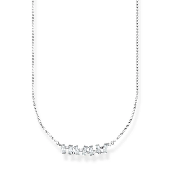 Halsband Baguetteslipade Stenar - Thomas Sabo halsband - Snabb frakt & paketinslagning - Nordicspectra.se