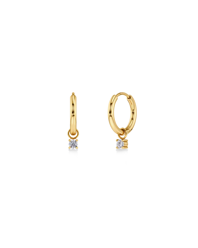 Edblad - Leonore Petite Hoops Gold