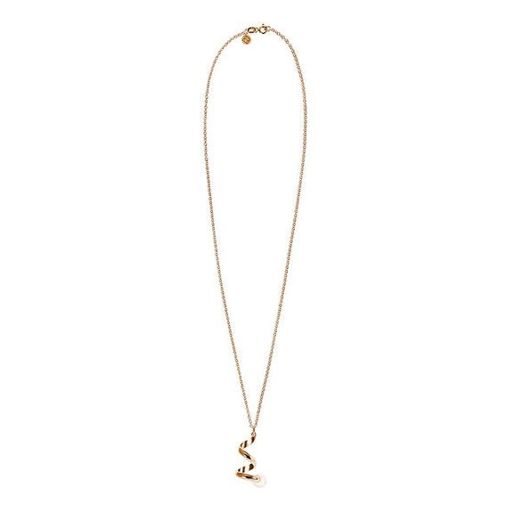 Spin On Halsband Stort Guld & Pärla - Snabb frakt & fri paketinslagning - Nordicspectra.se