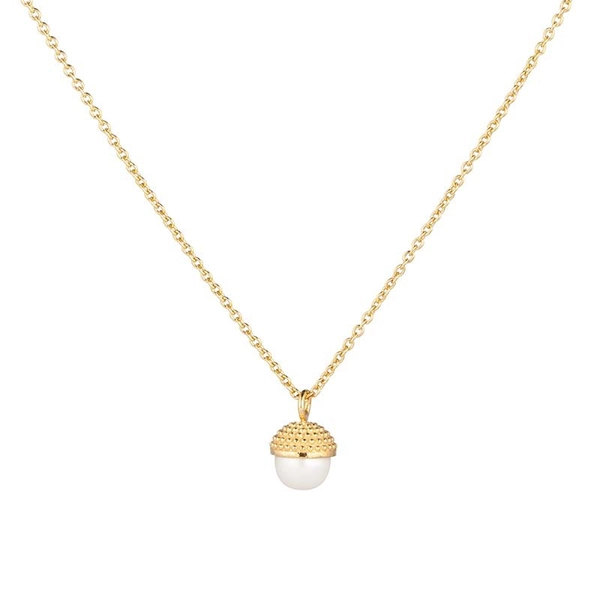 Pearl Bubble Long Neck Gold -CU Jewellery - Snabb frakt & paketinslagning - Nordicspectra.se