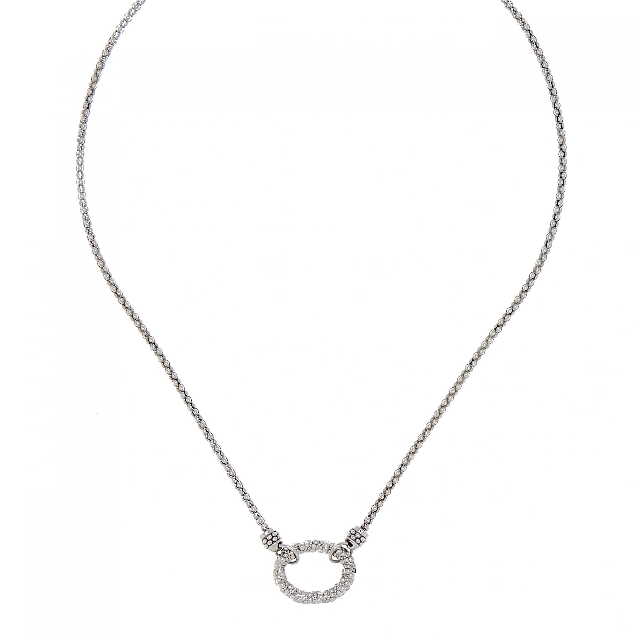 CU Jewellery - Roof Bubble Pendant Necklace Silver
