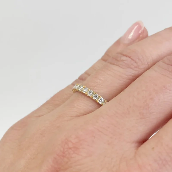 Eterna 10 Guld - Vigsel- & förlovningsringar - Schalins - Fri storleksändring* - Nordic Spectra