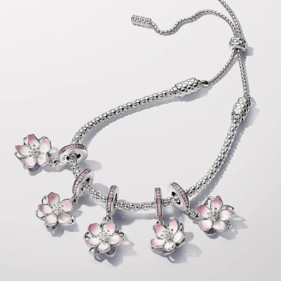 Kirschblüten Charm-Anhänger - PANDORA - Nordic Spectra