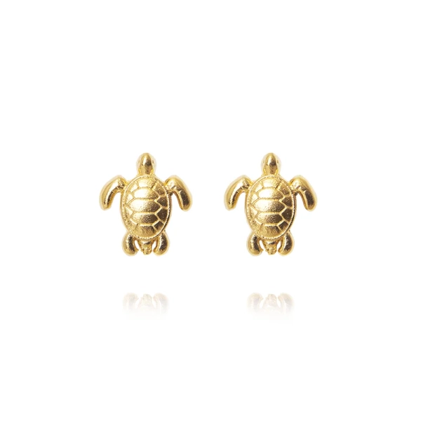 Turtle Earrings Gold - Caroline Svedbom - Snabb frakt & paketinslagning - Nordic Spectra