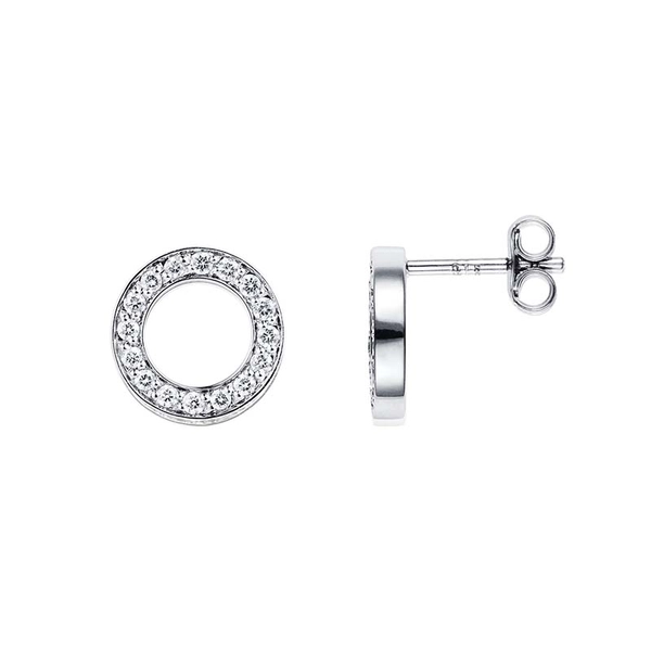 Circle Of Love Ear White Gold - Efva Attling ringar - Snabb frakt & paketinslagning - Nordicspectra.se