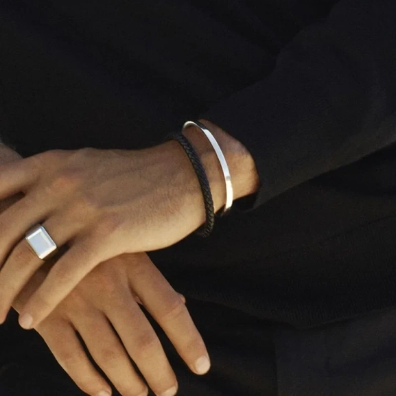 Jack Bangle Steel - Edblad - Snabb frakt & paketinslagning - Nordic Spectra