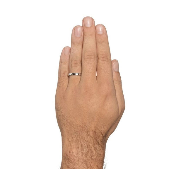 Half Round Ring White Gold - Efva Attling ringar - Snabb frakt & paketinslagning - Nordicspectra.se