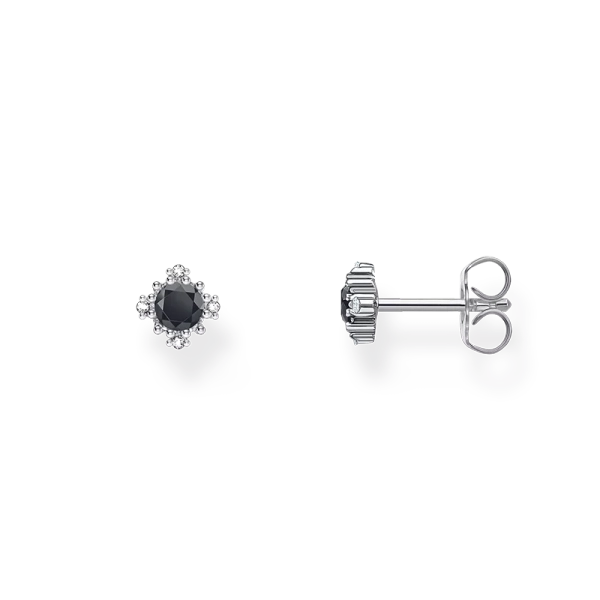 Earrings Vintage with Black Stone - Thomas Sabo - Suuri valikoima & ilmainen lahjapaketointi - Nordic Spectra