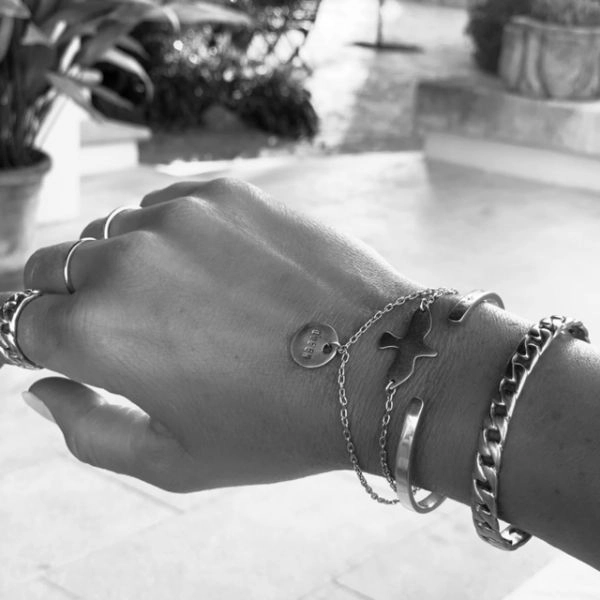 Queen Coin Bracelet Silver - Emma Israelsson - Snabb frakt & paketinslagning - Nordicspectra.se