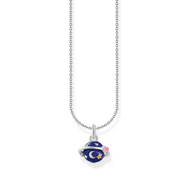 Halsband med Saturnus - Thomas Sabo - Snabb leverans & paketinslagning - Nordic Spectra