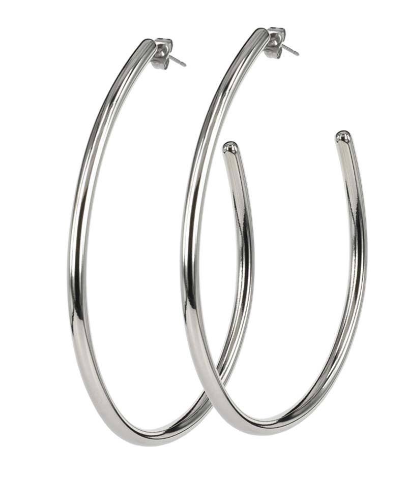 Astrid & Agnes - NATALIE BIG Örhängen Stål