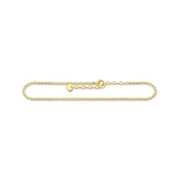 Ankelkedja Replook Guld - Thomas Sabo berlock - Snabb frakt & paketinslagning - Nordicspectra.se