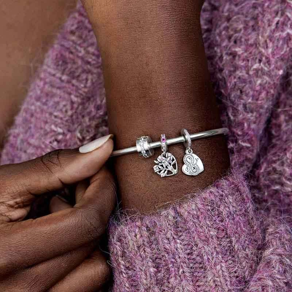 Forever Friends Herz Charm-Anhänger von PANDORA, Schneller Versand - Nordicspectra.de