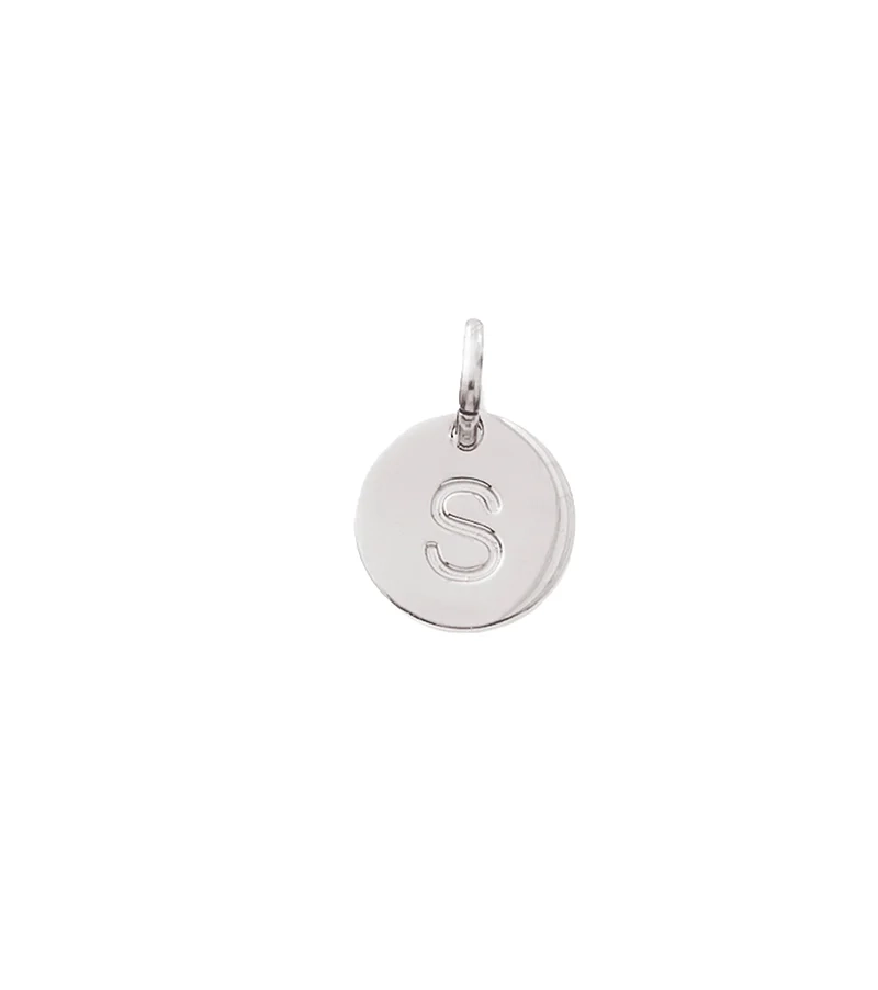 Edblad Alphabet Charm A-Ö Silver halsband herr – bild 3