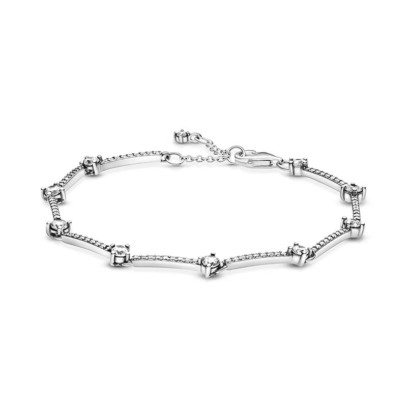 PANDORA - Glittrande Pavé Stavar Armband