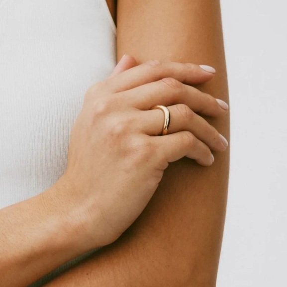 elegant kombination av olika metaller.