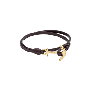 The Anchorband Midnight Brown/Gold - Paul Hewitt – Schnelle Lieferungen – Kostenlose Verpackung - Nordic Spectra