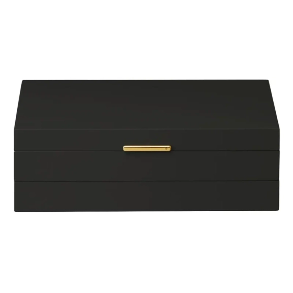 Jewellery Box L Black Gold - Edblad - Snabb leverans - Gratis paketinslagning
