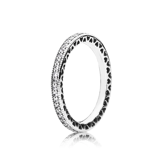 Sparkle & Hearts Ring von PANDORA, Schneller Versand - Nordicspectra.de