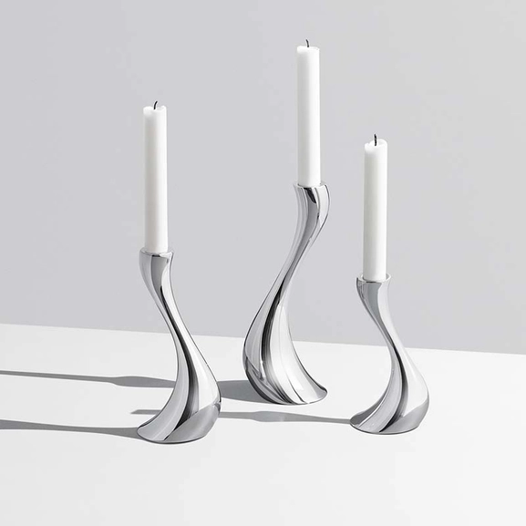 Cobra Ljusstakar 3-pack - Georg Jensen Living - Snabb frakt & paketinslagning - Nordicspectra.se