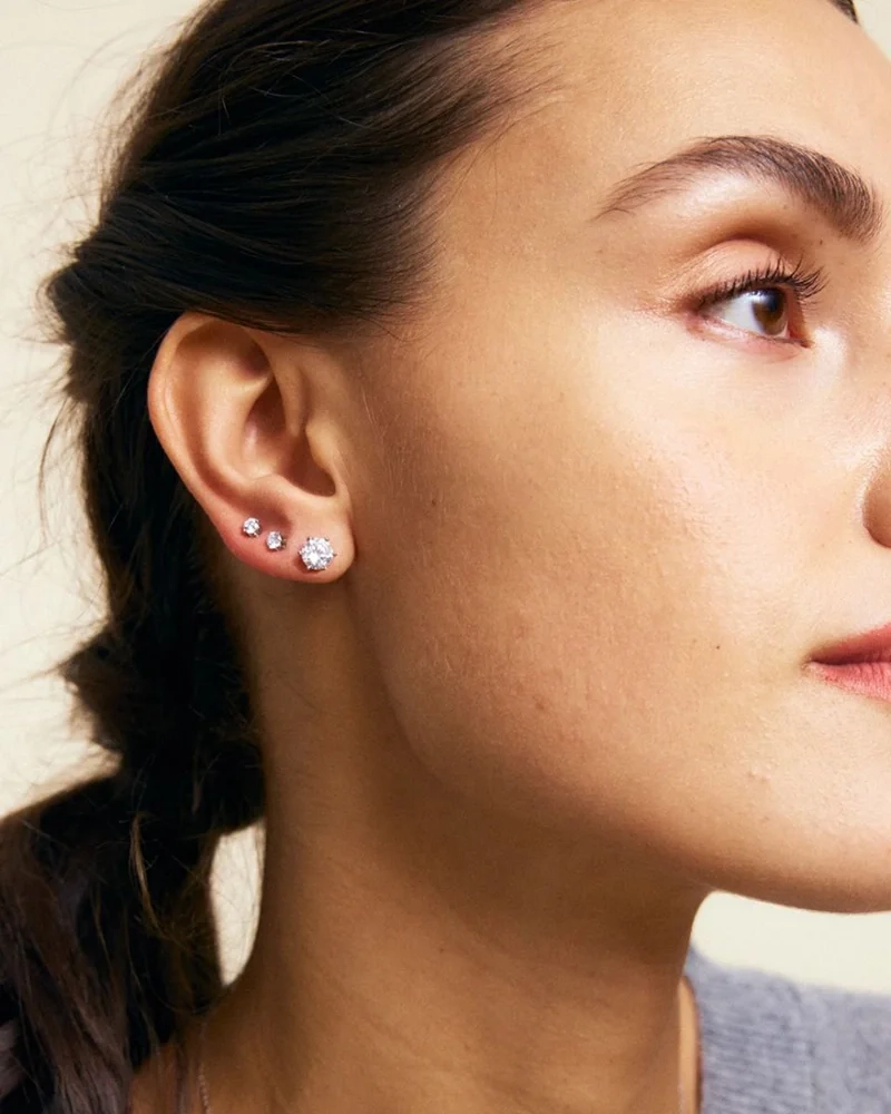Crown Studs L Steel - Edblad - Snabb frakt & paketinslagning - Nordic Spectra