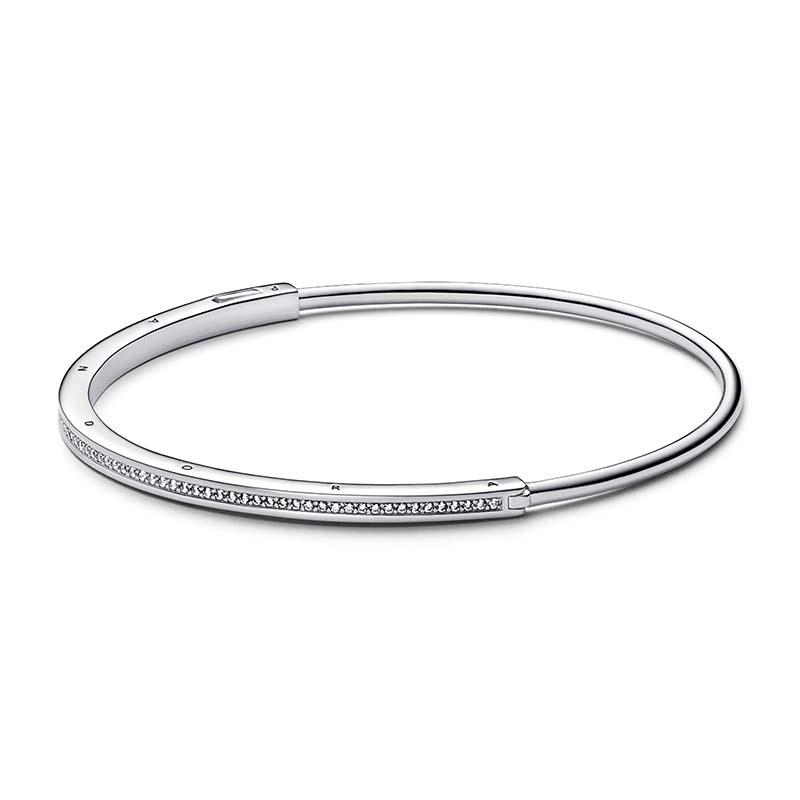 PANDORA - Pandora Signature I-D Pavé Bangle