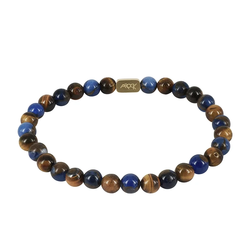 AROCK - COLIN Armband Brun/Blå