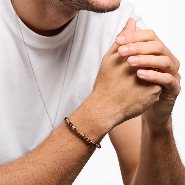 Armband Talisman Tigeröga - Thomas Sabo berlock - Snabb frakt & paketinslagning - Nordicspectra.se