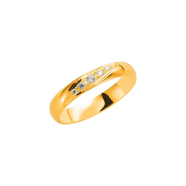 203-3.5 9.5 Gold - Wedding & engagement rings - Schalins - Scandinavian design - Nordic Spectra