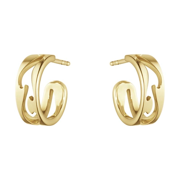 Fusion Ohrringe Gold von Georg Jensen, Schneller Versand - Nordicspectra.de