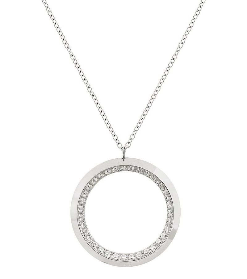 Zinnia Necklace L Steel - Edblad - Snabb frakt & paketinslagning - Nordicspectra.se