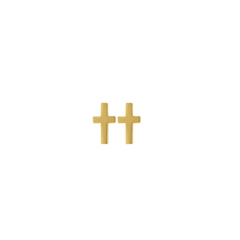 Edblad - Cross Studs Gold
