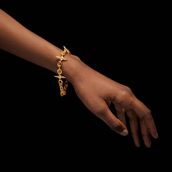 Renaissance Chain Bracelet Gold - Maria Nilsdotter - 1-2 dagars leverans - Nordic Spectra