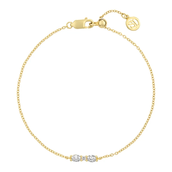 Ellera Ovale Armband Guld från Sif Jakobs