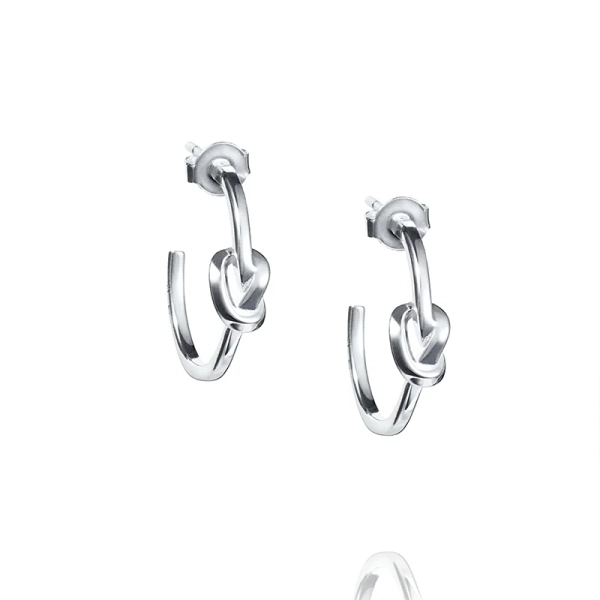 Love Knot Hoops - Efva Attling - ruotsalainen muotoilu - Nordic Spectra