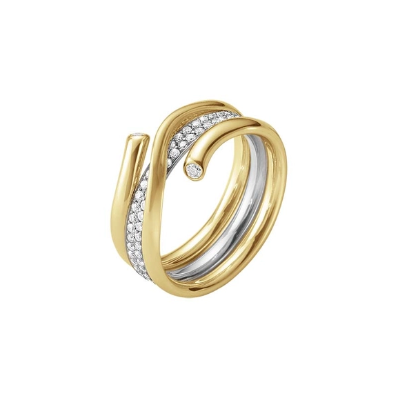 Magic Ringkombination RG/VG/Pavé - Georg Jensen ringar - Snabb frakt & paketinslagning - Nordicspectra.se