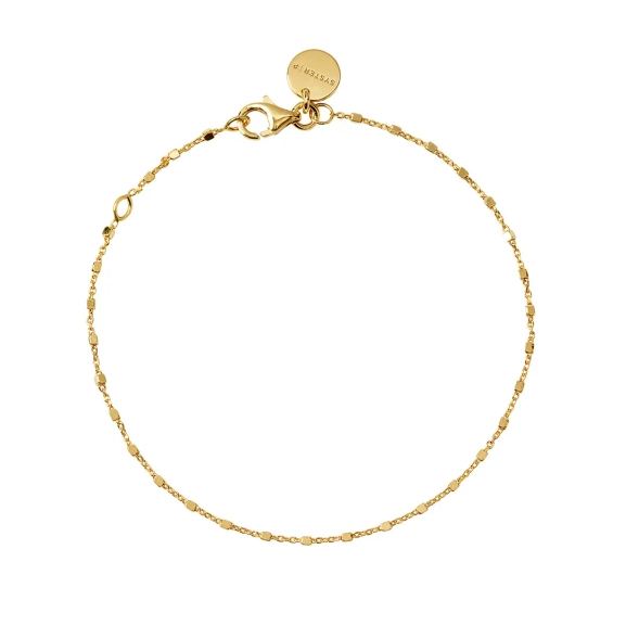 Sheer Station Bracelet Gold - Syster P - Snabb leverans & Gratis paketinslagning - Nordic Spectra
