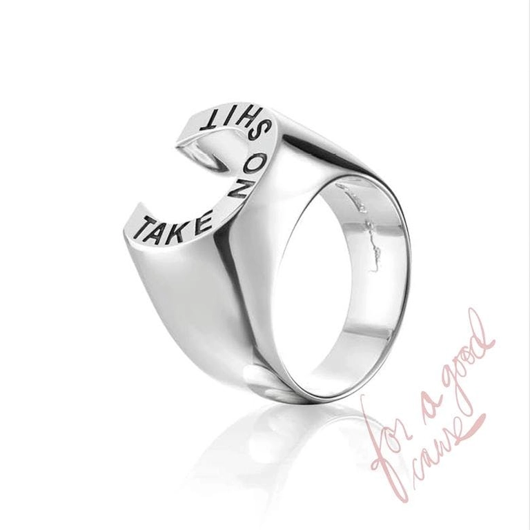 Take No Shit Ring - Efva Attling ringar - Snabb frakt & paketinslagning - Nordicspectra.se