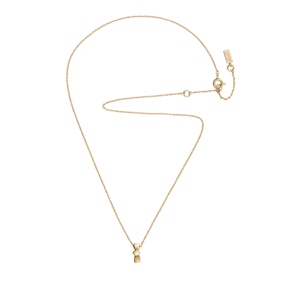 Dice Necklace Gold - Efva Attling - Vackra & betydelsefulla smycken - Fri frakt