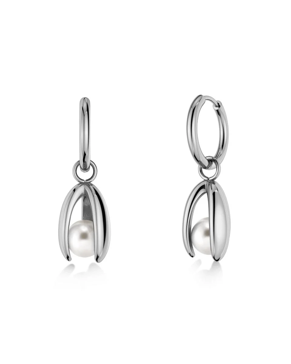 Edblad - Moonrave Hoops L Silver
